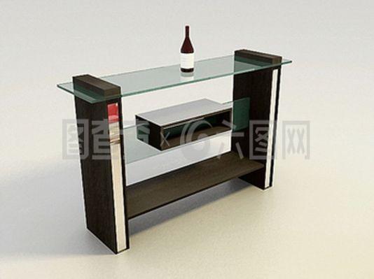 紅酒展示柜3D模型 商業(yè)展示與家居美學的數(shù)字化呈現(xiàn)